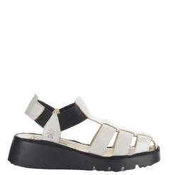 Fly London Women's Pefi Borgogna Silver