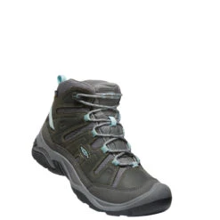 Keen Women's Circadia Mid WP Steel Grey/Cloud Blue -Summit Footwear 3852789259