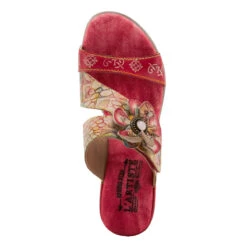 L' Artiste Women's Classical Red Multi -Summit Footwear 3852789725