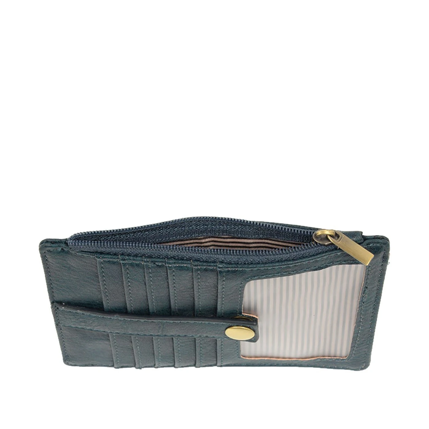 Joy Susan Penny Mini Travel Wallet Dark Turquoise 5 Joy Susan Penny Mini Travel Wallet Dark Turquoise - Image 5