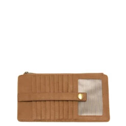 Joy Susan Kara Mini Wallet Tan