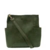 Joy Susan Kayleigh Bucket Bag Hunter Green