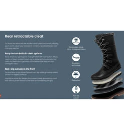 NexGrip Men's Ice Stone Dark Brown -Summit Footwear 3911715708