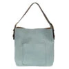 Joy Susan Classic Hobo Handbag Blue Sugar