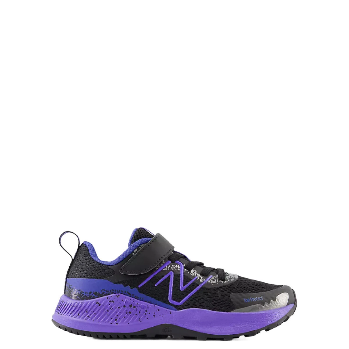 New Balance Kid's DynaSoft Nitrel V5 Bungee Lace Black/Purple 1 New Balance Kid's DynaSoft Nitrel V5 Bungee Lace Black/Purple