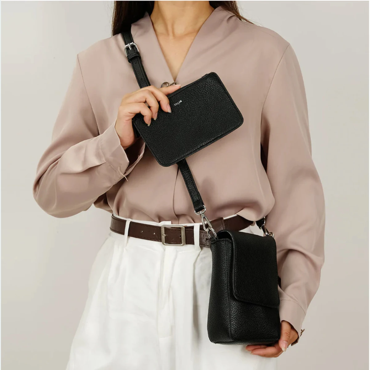 Co-Lab Louve 'Amber' Tech Crossbody W/ Wallet 5 Co-Lab Louve 'Amber' Tech Crossbody W/ Wallet - Image 5