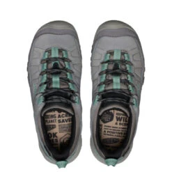 Keen Women's Targhee IV WP Alloy/Granite Green -Summit Footwear 4131425406