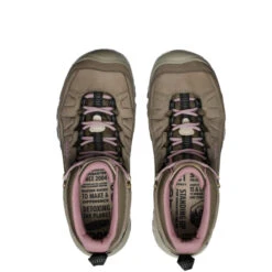 Keen Women's Targhee IV Mid WP Brindle/Pink 9 Keen Women's Targhee IV Mid WP Brindle/Pink -Summit Footwear 4160629873