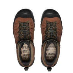 Keen Men's Targhee IV Mid WP Bison/Black -Summit Footwear 4162732077