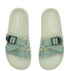 Summit Footwear 11 Ilse Jacobsen Women's Cherie 1095 EVA Slide Bok Choy