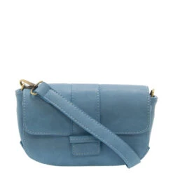 Summit Footwear 25 Joy Susan Becca Baguette Convertible Crossbody Tranquil Blue