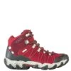 Oboz Women's Bridger Mid B-Dry Rio Red